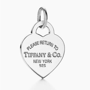 Sterling silver Return to Tiffany’s heart pendant